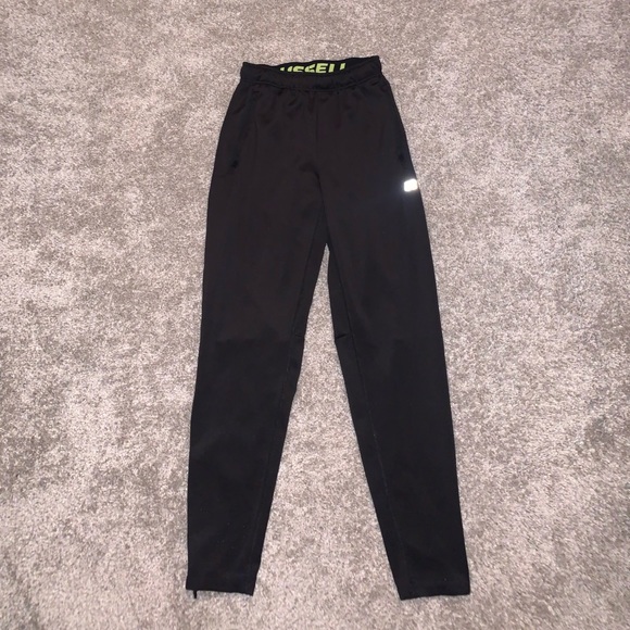 Russell Black Pants w Zippers size S - Picture 2 of 7